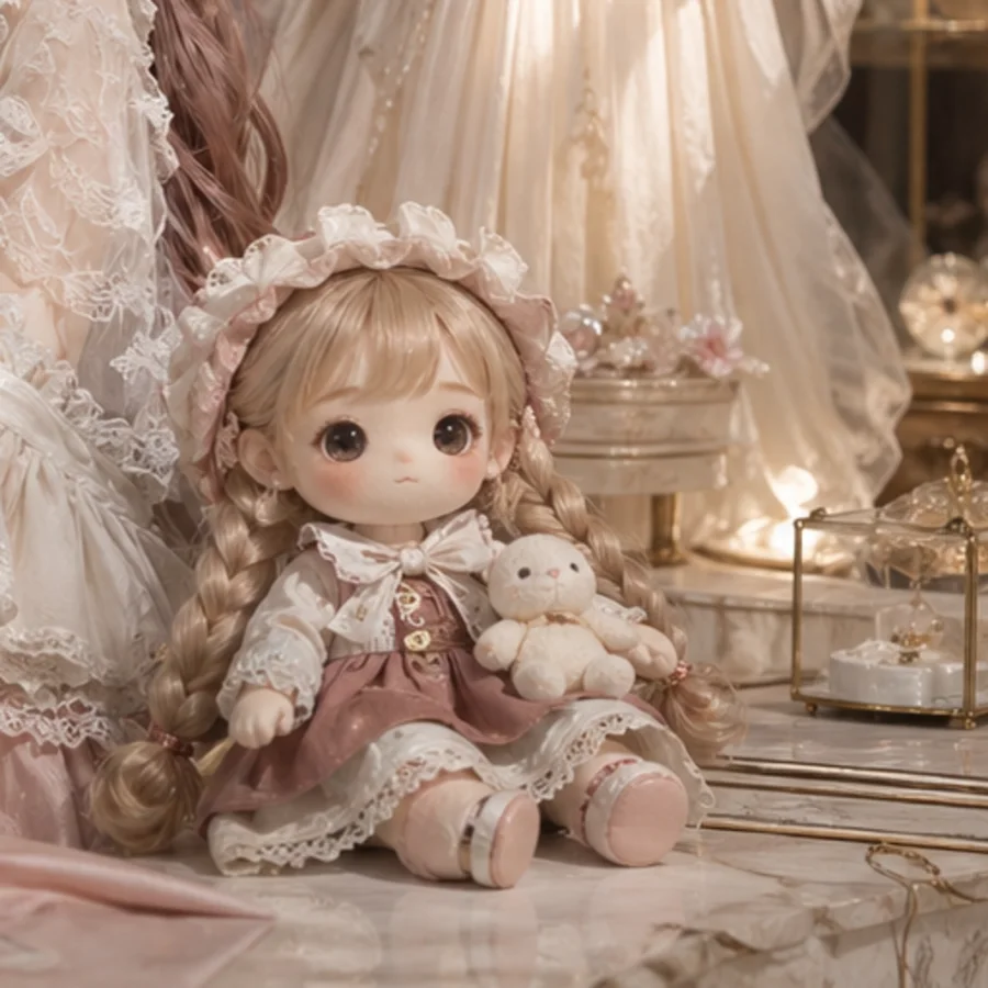 Cotton Dolls in the CMDOLL porcelain atelier