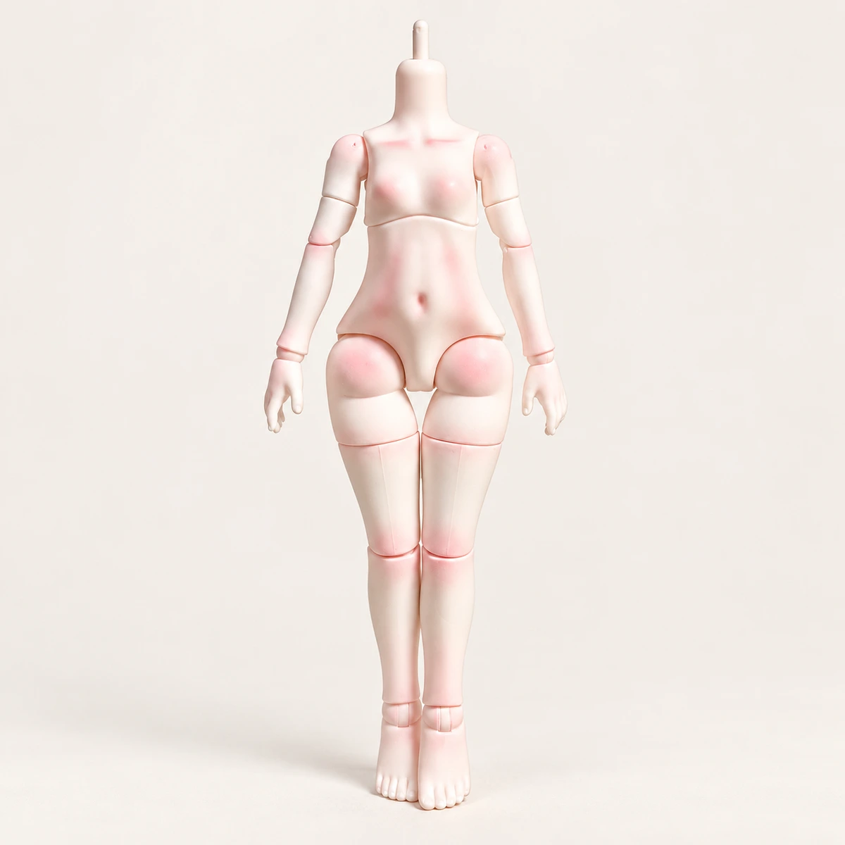 BJD 1/6 Scale Chubby Pear Body with Face-up/Body Makeup Blank Body (Illustrative image; verify the actual item)