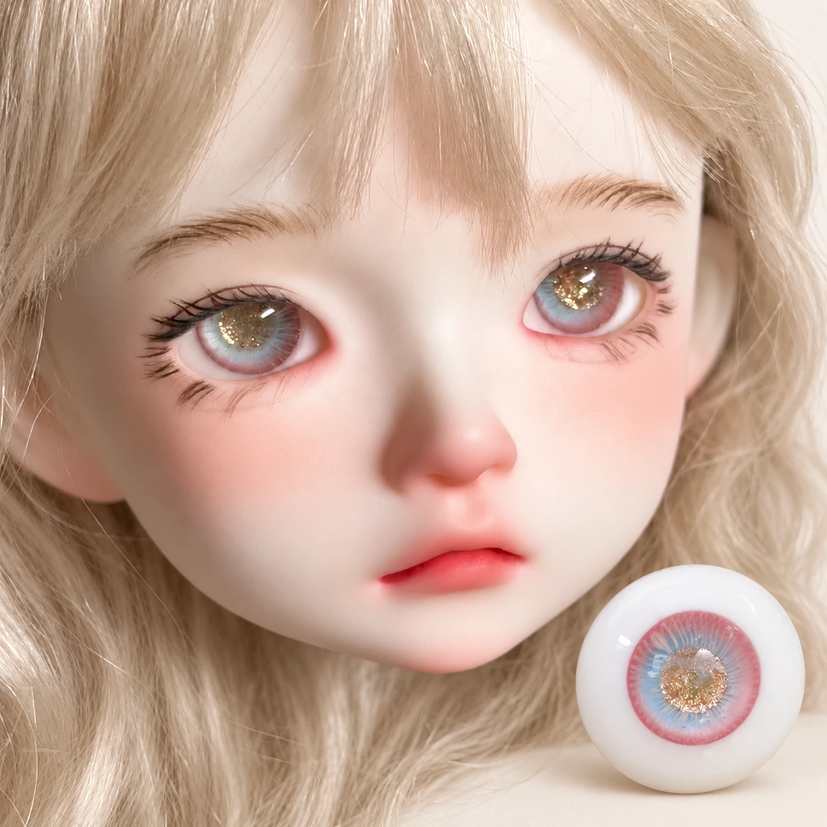 3 Pairs Free Shipping BJD Doll Eyes Simulation Glass Eyes for 3/4/6/8 Head & OB, 10mm 12mm 14mm 16mm Small Iris (Illustrative image; verify the actual item)