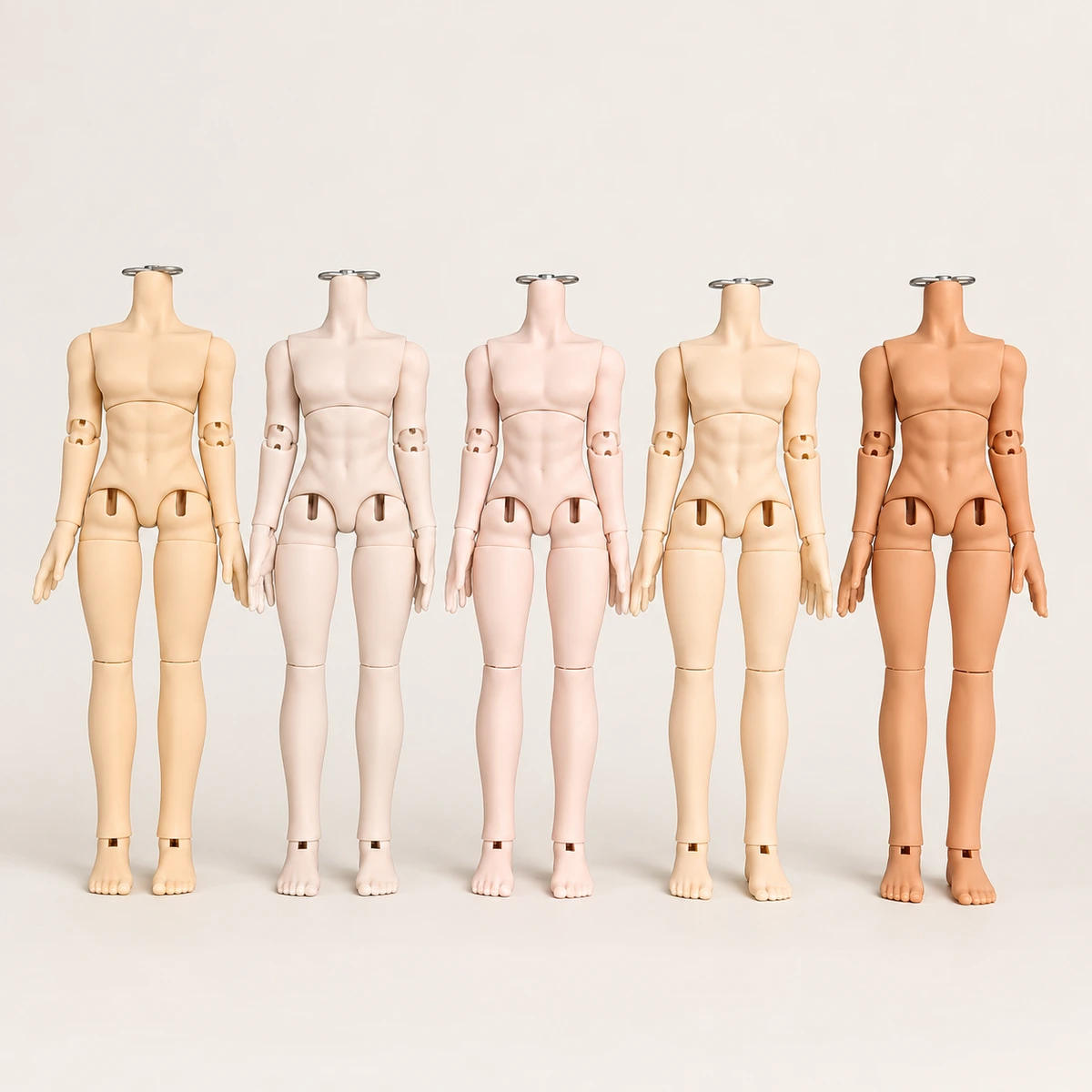 Little Bell Community 1/12 BJD Authentic Doll Body Asi 3.0 (14cm) Compatible with OB11 Doll Clothes (Illustrative image; verify the actual item)