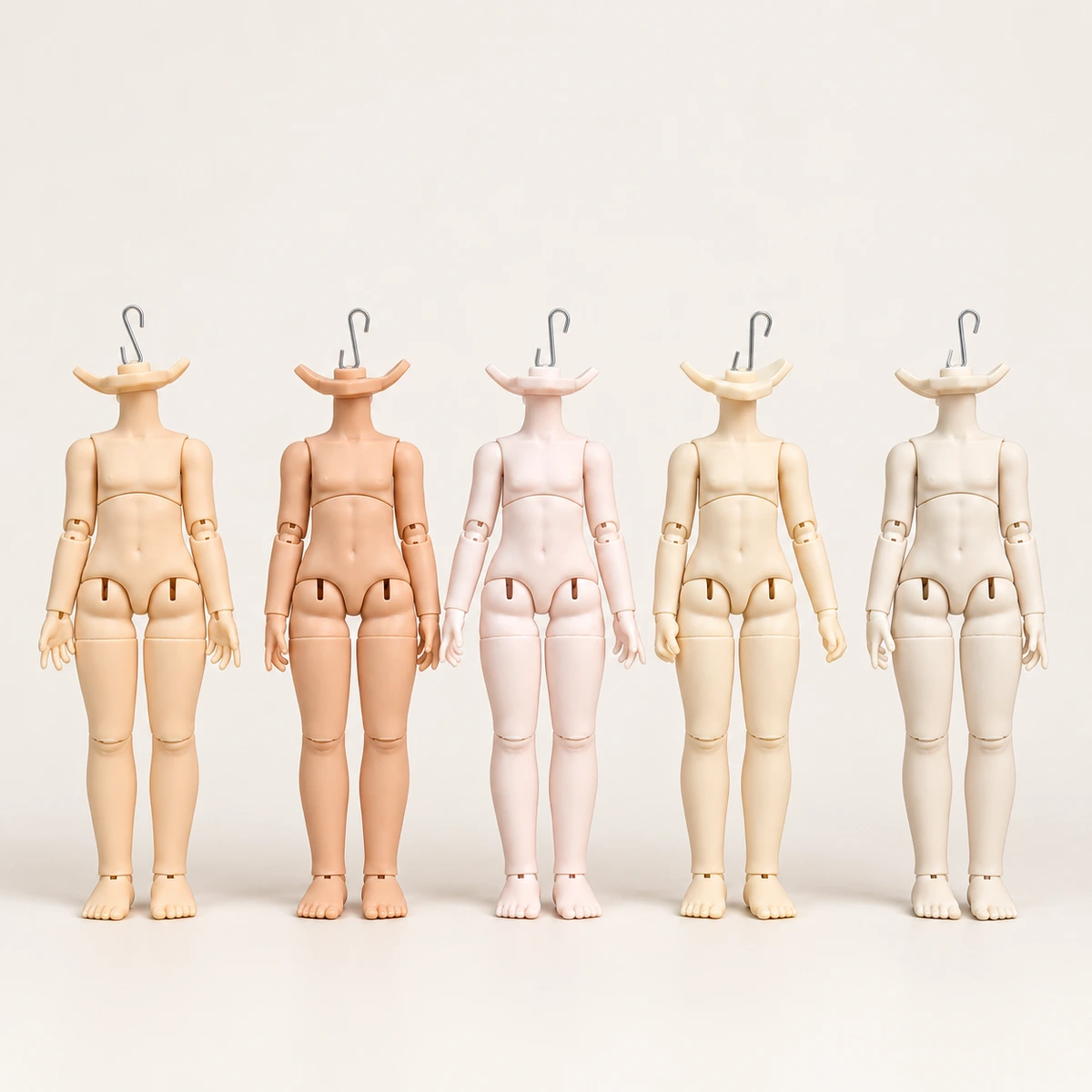 Asi 2.0 Doll BJD Body OB11 Scale Changeable Outfit Doll Accessories (Illustrative image; verify the actual item)