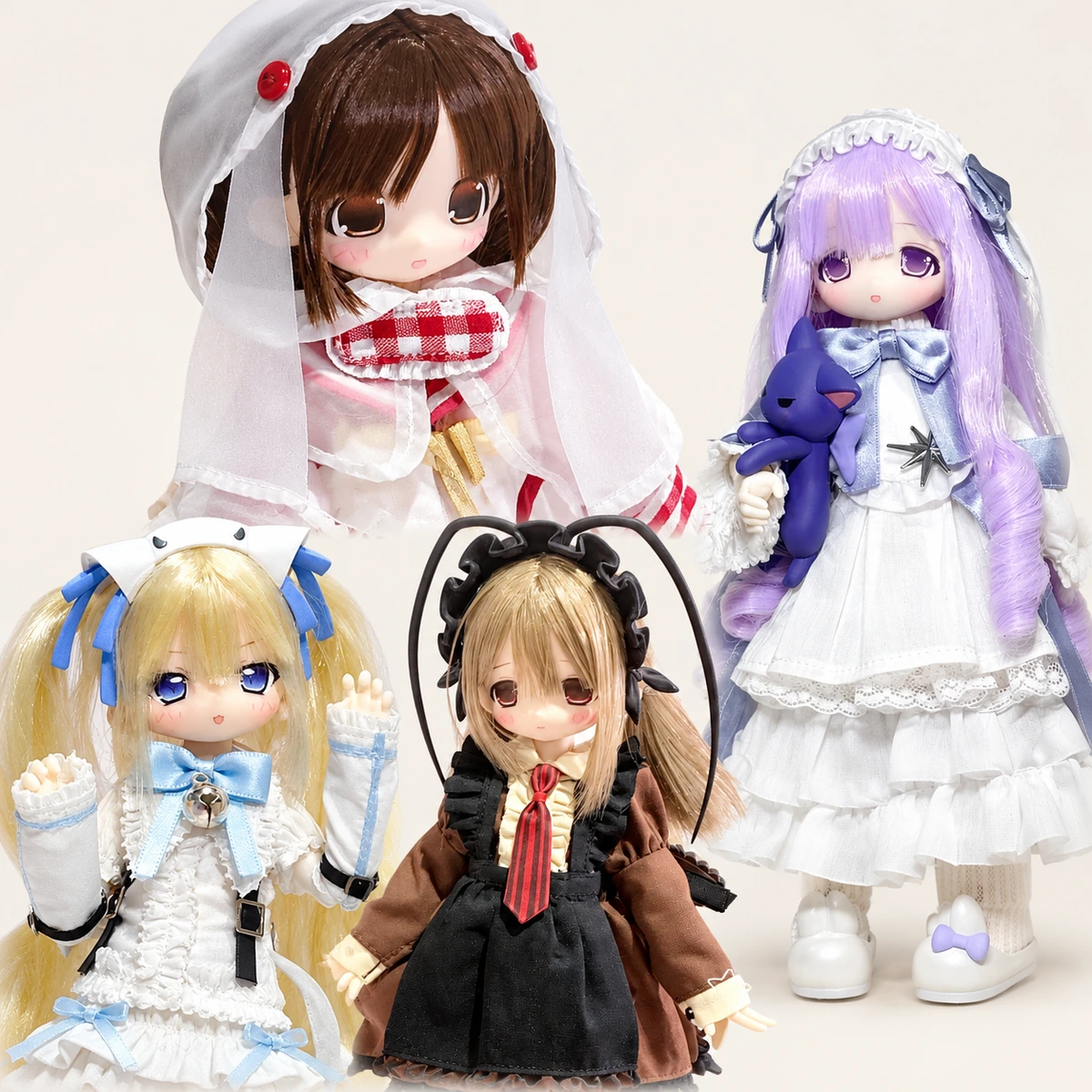 Xue · named-style doll — AI-refined series illustration; selected SKU image not confirmed