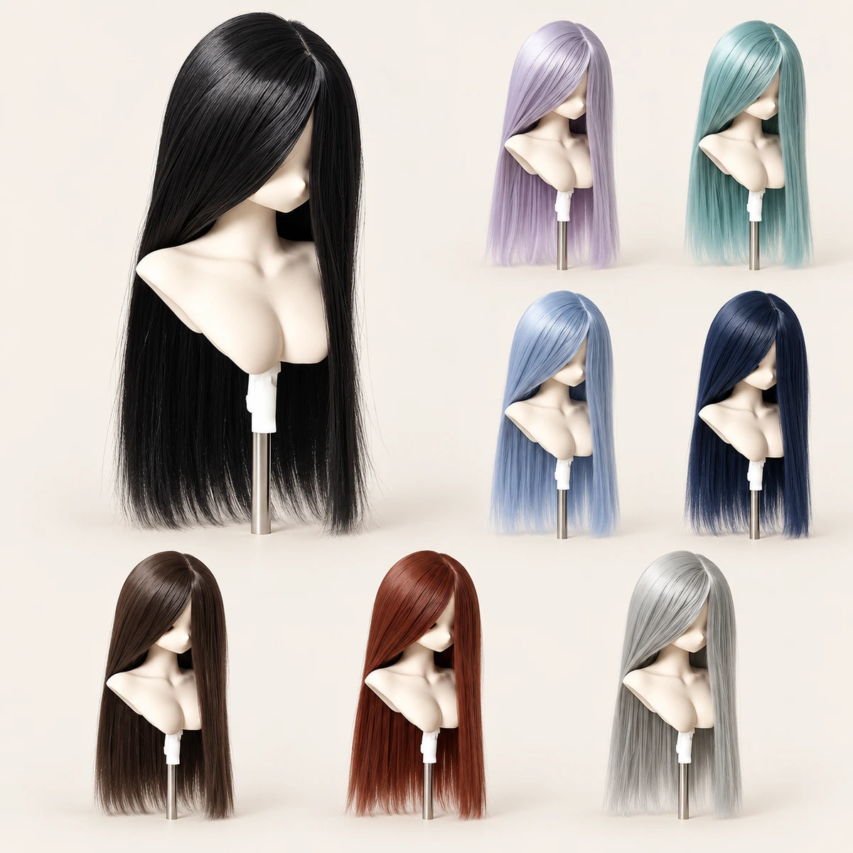 Wig — Illustrative image; verify the actual item