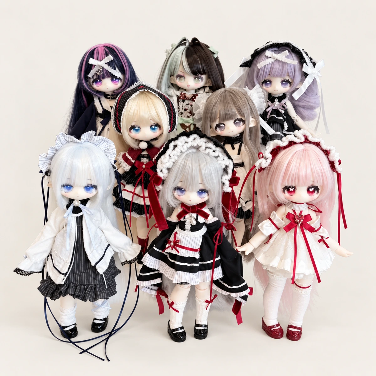 Fa Fa · Fluffy Goodnight named style — AI-refined series illustration; selected SKU image not confirmed